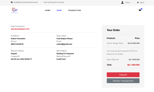 Portofolio Sultan Pengkuh