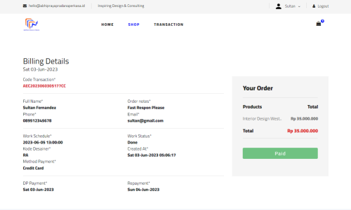 Portofolio Sultan Pengkuh